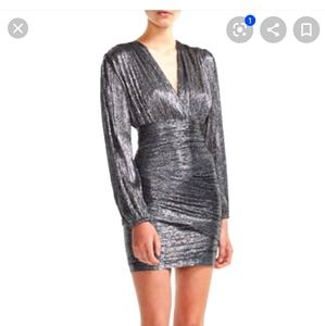 MAJE METALLIC DRESS SIZE 36